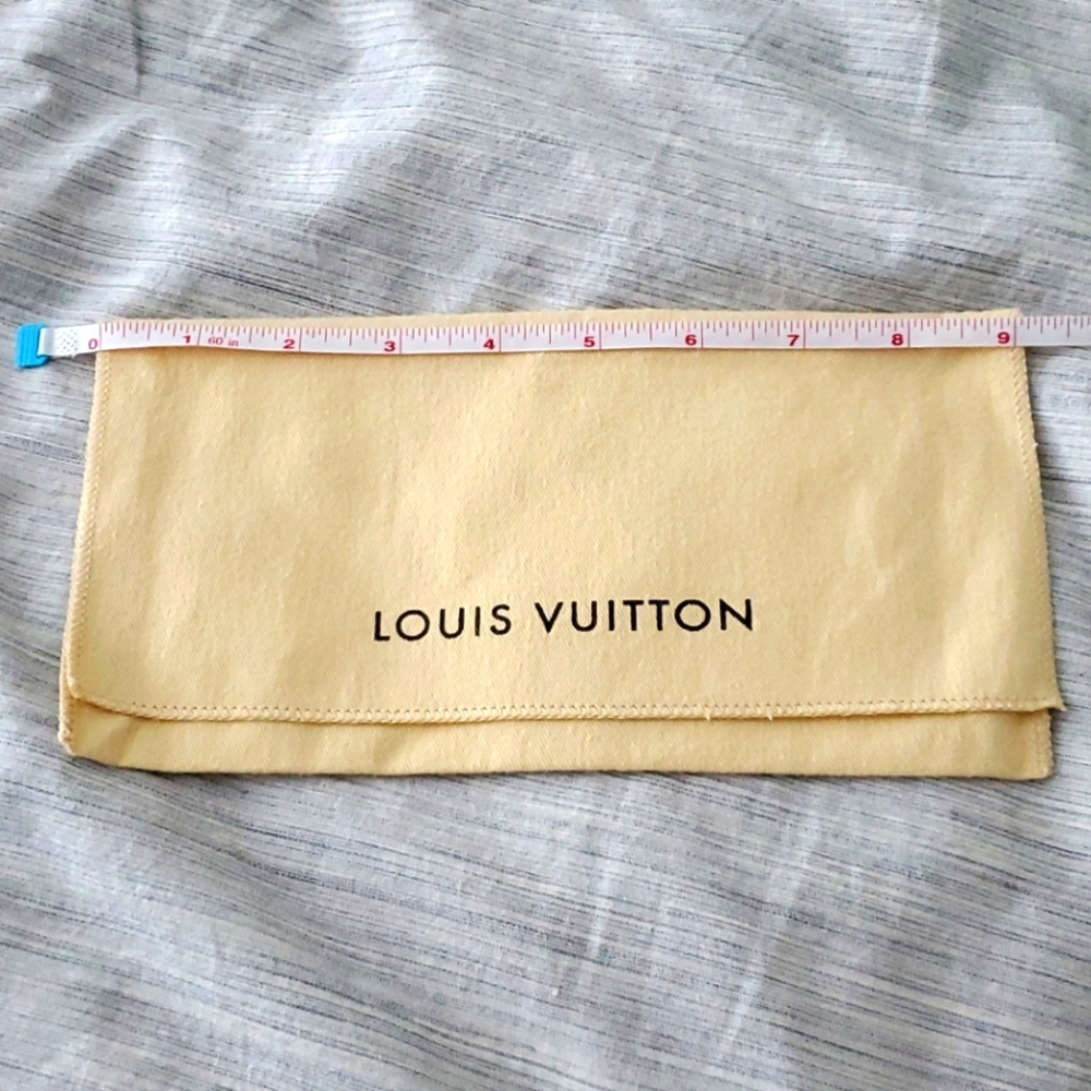 Authentic LV Dustbag for long/large Wallet